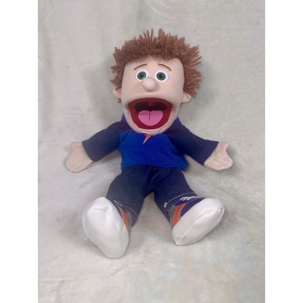 Silly Puppets 15" Tommy, Peach Boy, Full Body, Ventriloquist Style Hand Puppet